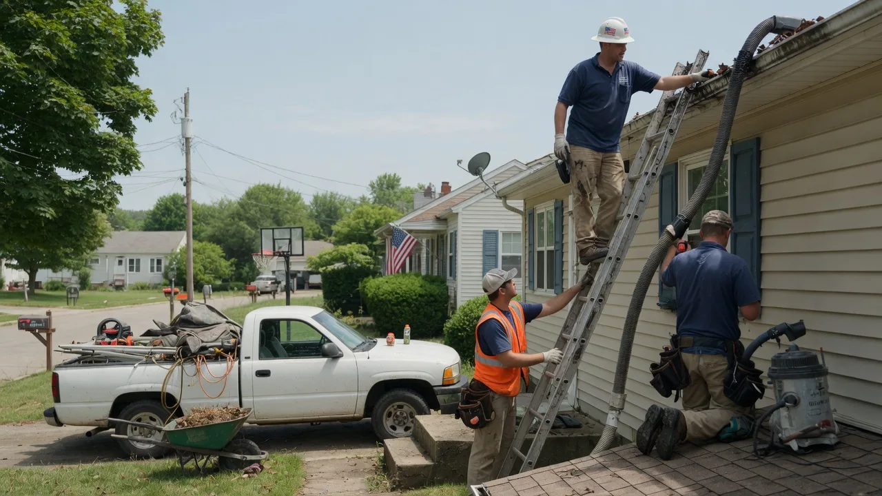 Gutter Installation in Sipesville, PA near me